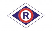 Duża litera R , oznaczenie ruchu drogowego