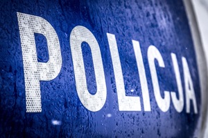 Napis policja.