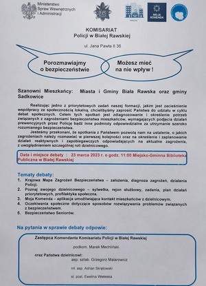 zaproszenie na debatę społeczną.