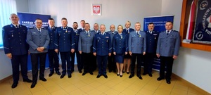 Zdjęcie grupowe policjantów.